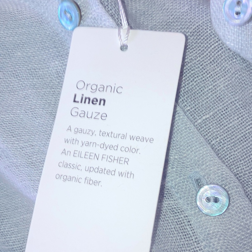 Oversized Eileen NWT gorgeous PP new linen shirt.